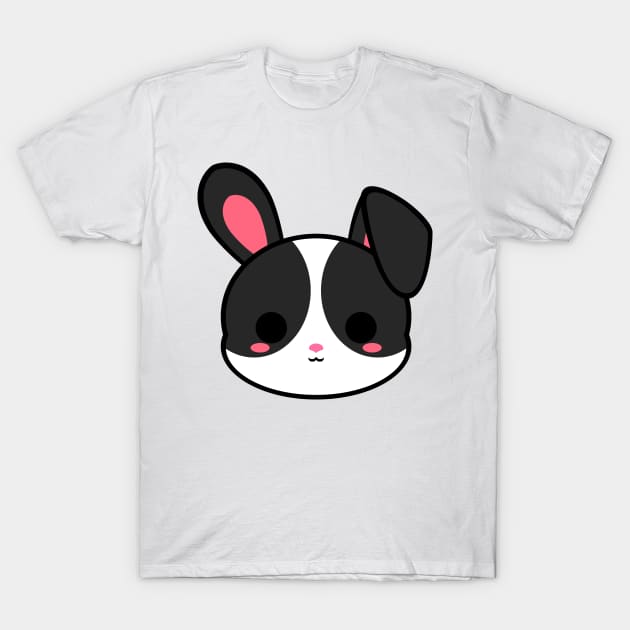 Cute Tuxedo Bunny T-Shirt by alien3287